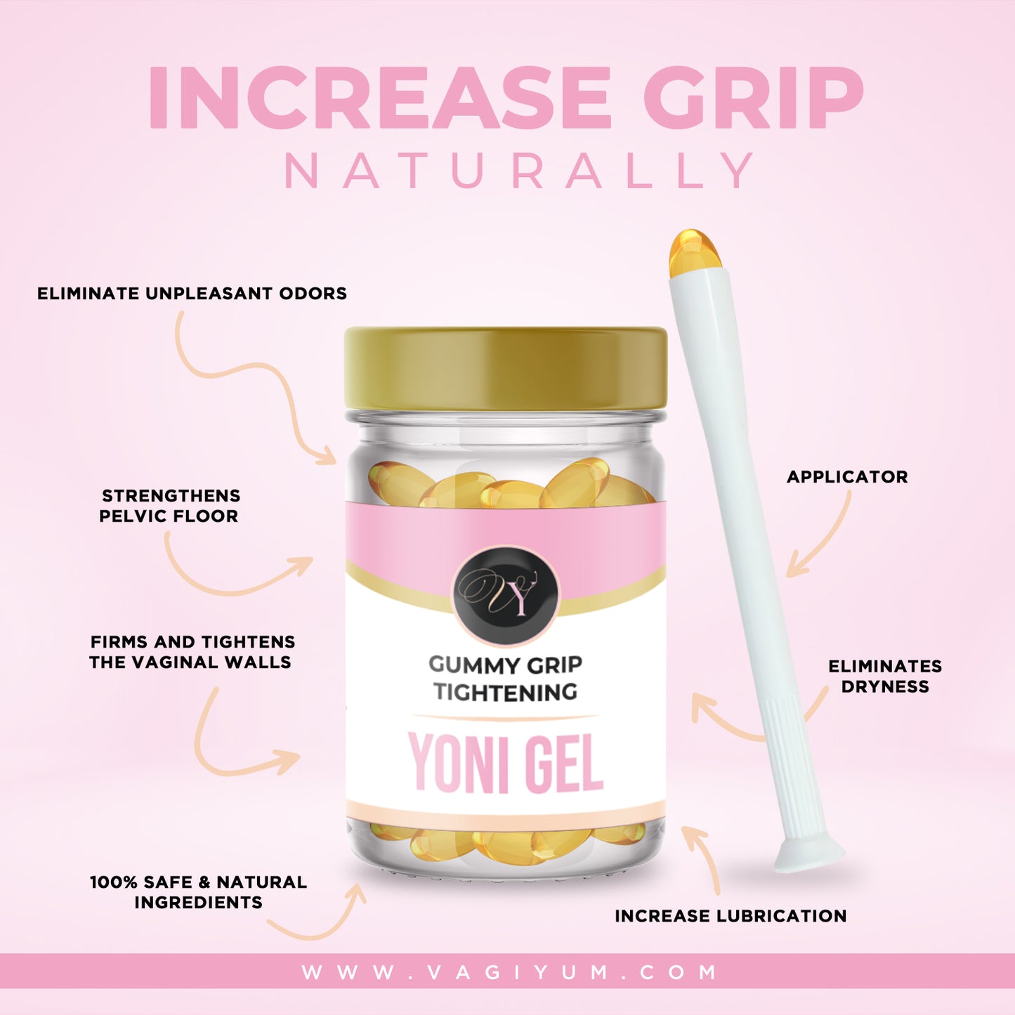 Gummy Grip Tightening Yoni Gel